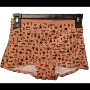Victoria Secret Pink Dorm Boyshort Size L Halloween Print
